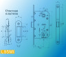 Механизм бесшумный (магнитный) - Сантехнический L95MI SB (матовая латунь)