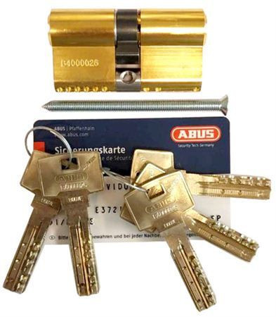 Механизм цилиндровый Abus Bravus 4000 MX (Абус) 70 мм (30*40) латунь, кл/ключ